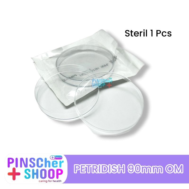 PETRIDISH 90 MM STERILE ONEMED PER PCS