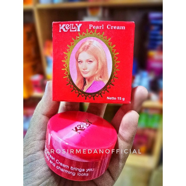 KELLY PEARL CREAM ORIGINAL BPOM - BEDAK KELLY MENJAGA KELEMBABAN DAN KECANTIKAN ALAMI KULIT WAJAH