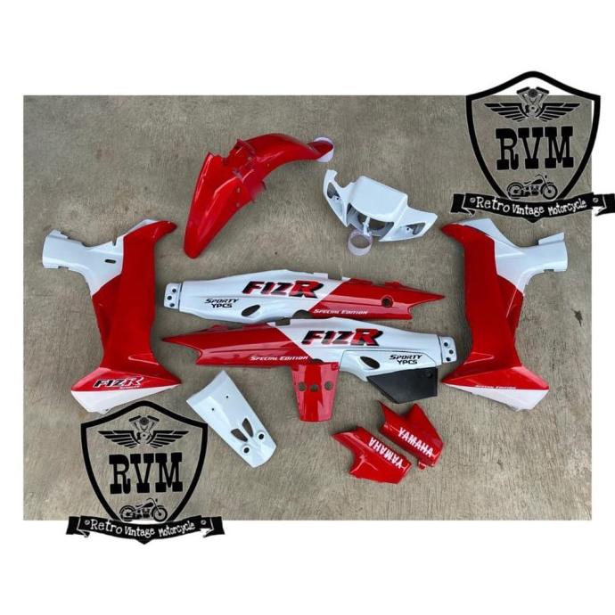 Cover Body yamaha Fizr malboro Fiz r malboro set striping