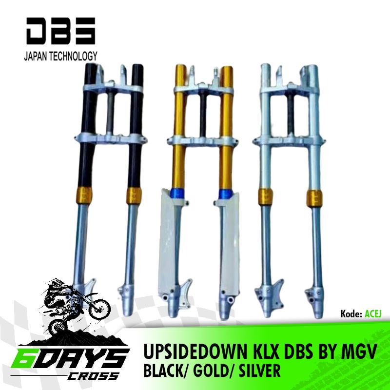 Shock Upside Down KLX Dtracker  BF Up side down DBS KLX BY MGV