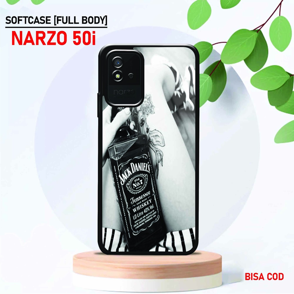 Softcase Glossy Realme Narzo 50i - Fashion Case [ UC 56 ] Realme Narzo 50i - Softcase Mengkilat Real