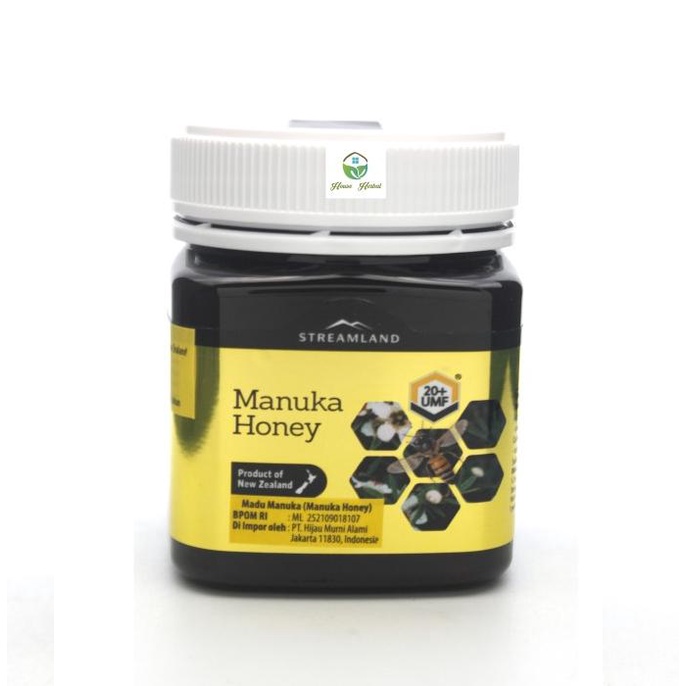 

[COD] Madu Streamland Manuka Honey UMF20+ 250 gram Original New Zealand [COD]