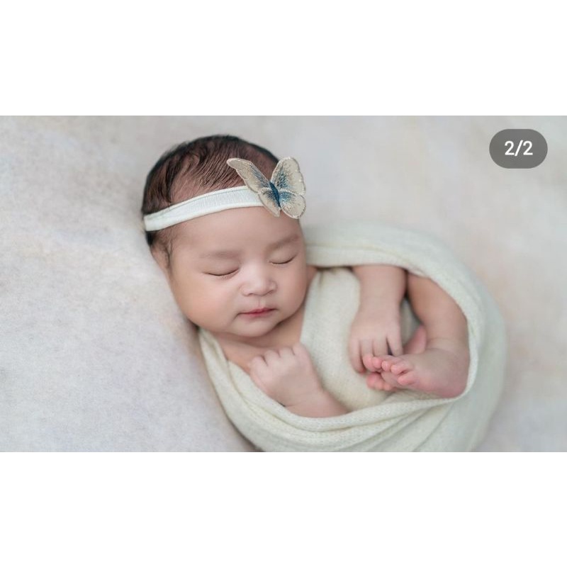 Bandana bayi nylon USA premium bando anak bando bayi bandana Newborn headband newborn