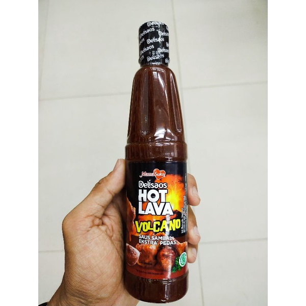

Mama Suka Saus Sambal Extra Pedas Delisaos Hot Lava Volcano