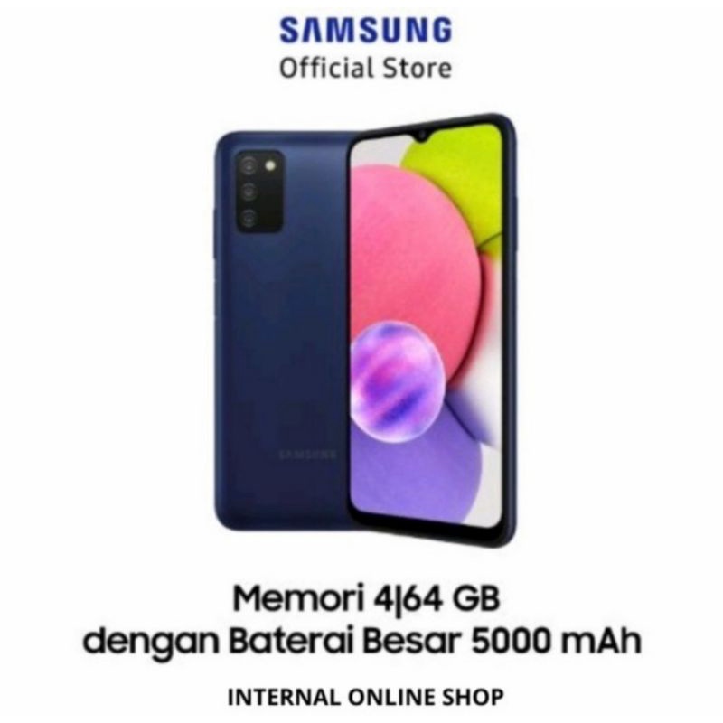 Samsung Galaxy A03s 3/32 GB Garansi Resmi