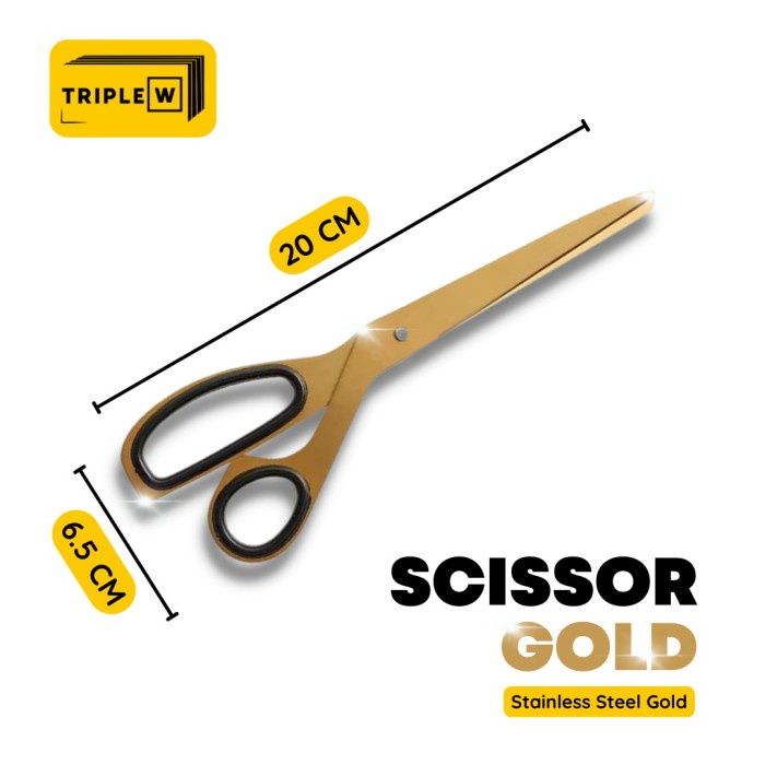 

Produk Triple W Gold Scissors Gunting Cutter Emas Stationary Atk Premium Bergaransi