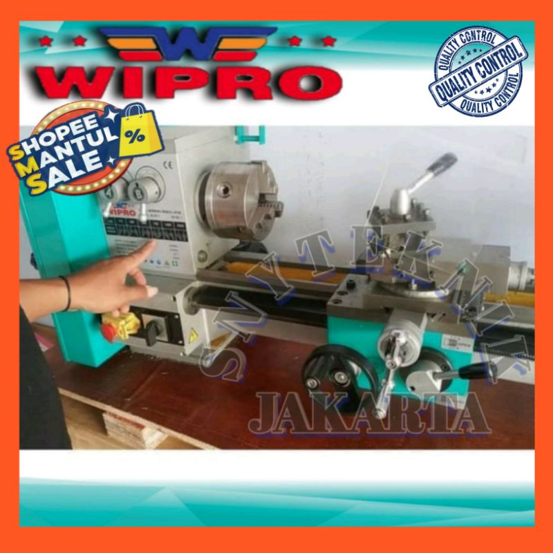 Mesin Bubut WIPRO 220v Bench Variable BV-20L 1
