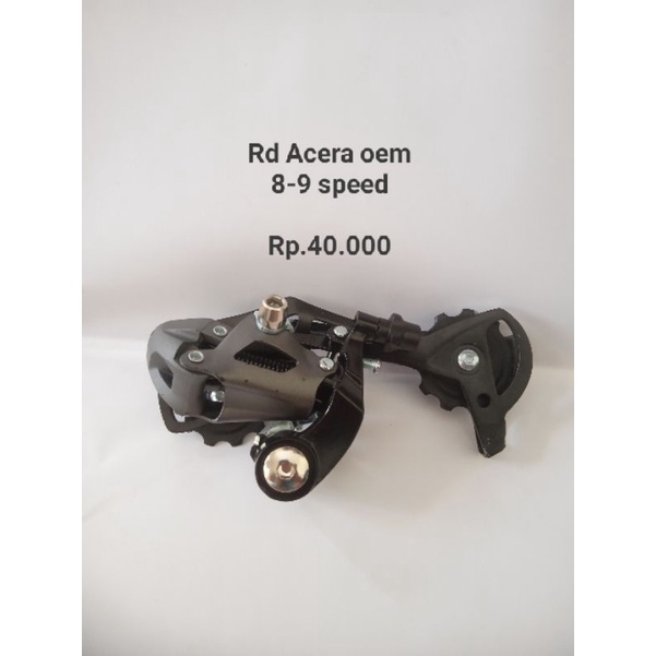 rd Shimano Acera 8 - 9 speed operan gigi sepeda