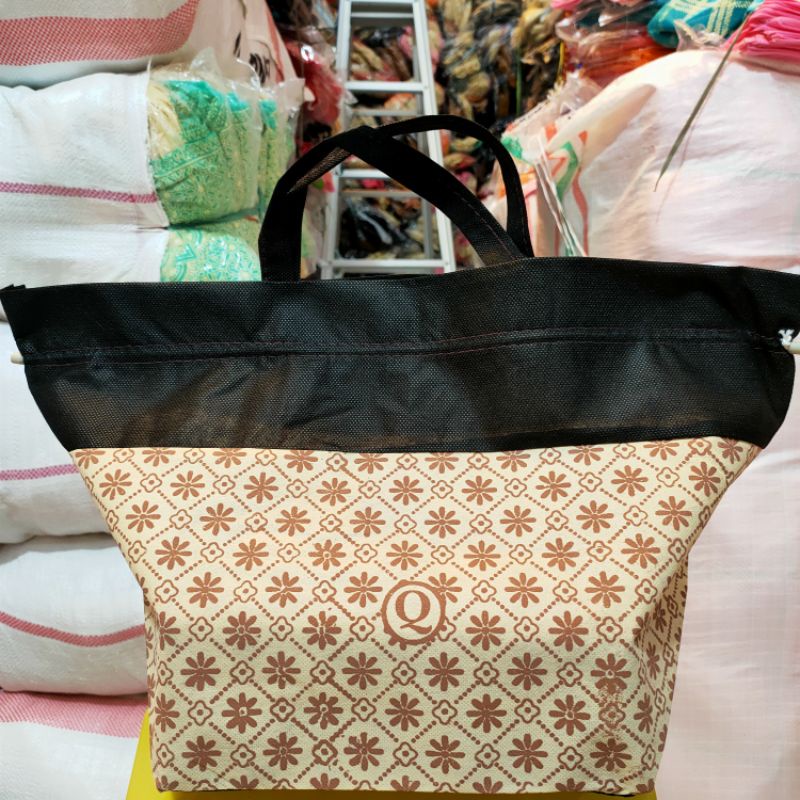 Tas Serut NEW Batik SAKURA (Harga lusin isi 12) uk.22x22cm