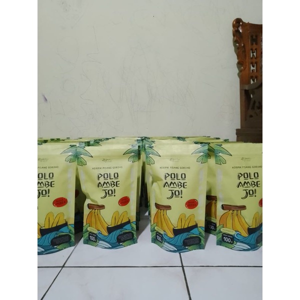 

Keripik pisang goroho Asli Manado - polo ambe jo