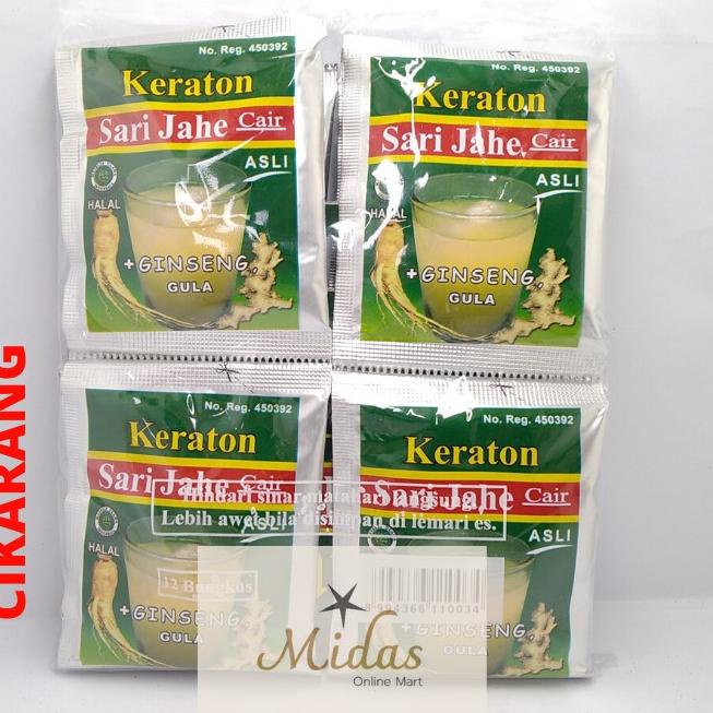 

fci Keraton Sari Jahe 12 Sachet ycuk887