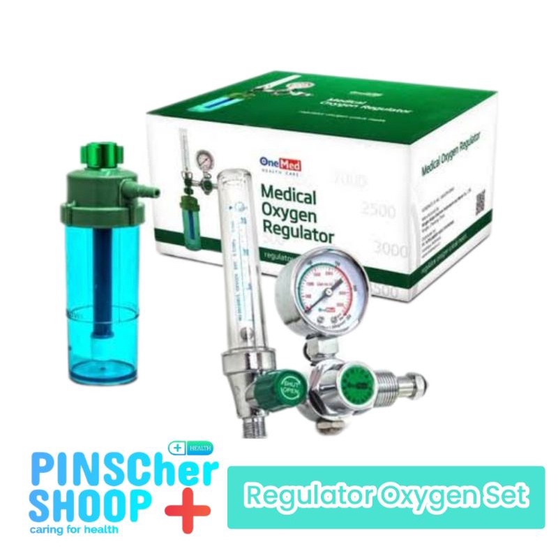 REGULATOR OXYGEN MEDIS SET LENGKAP