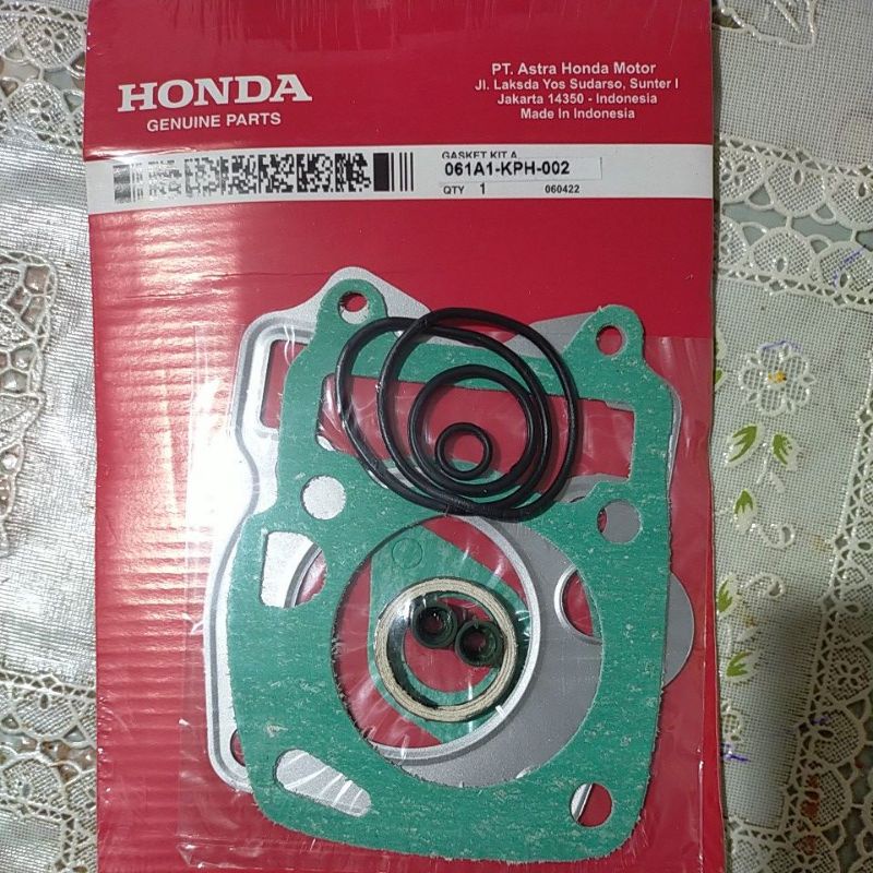 PAKING GASKET TOP SET TOPSET KARISMA SUPRA X 125 KPH SP161