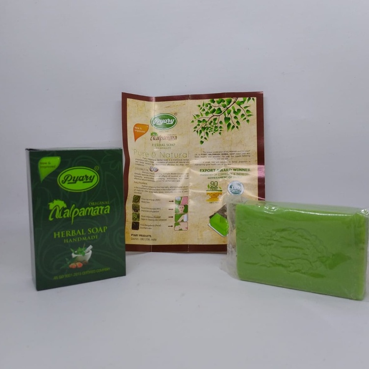 Sabun Arab PYARY Original 100% NALPAMARA HERBAL SOAP 90gr