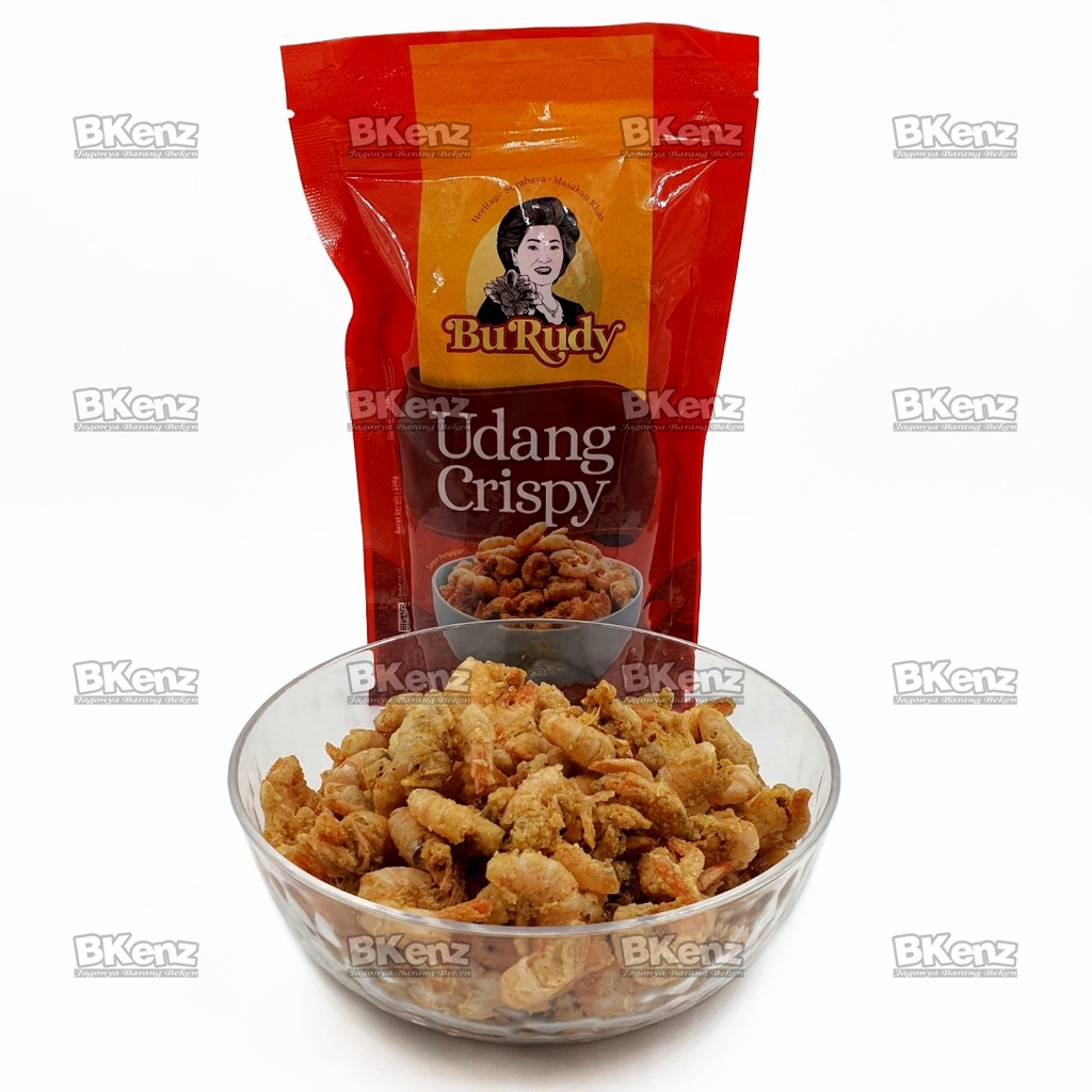 

Bu Rudy Udang Goreng Kering Crispy Kemasan Pouch