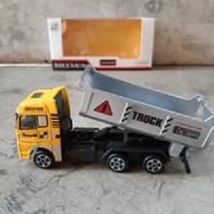 Murah Diecast Truck Dump - Max Metal - Diecast Truck Konstruksi - Mobil Anak Berkualitas