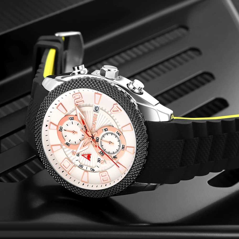 ARS - SKMEI Jam Tangan Mechanical Pria Automatic Quartz Movement - 9269