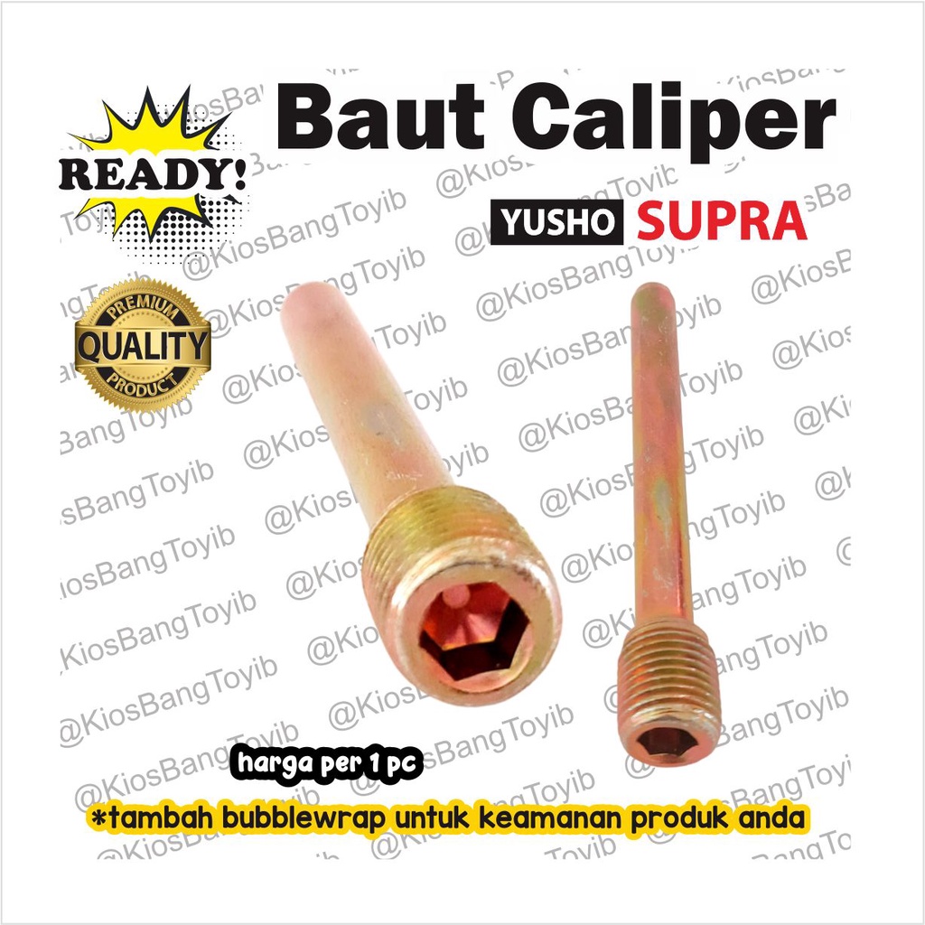 Baut Kaliper Bintang Cakram Depan Honda Supra (YUSHO)