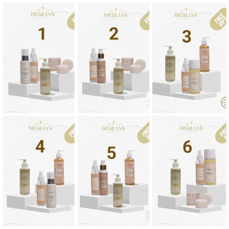 BIERLIAN PAKET LENGKAP HANDBODY WHITENING ORIGINAL