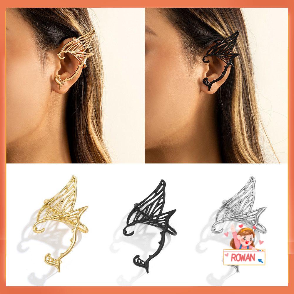 Earcuff / Penutup Telinga Bentuk Sayap Kupu-Kupu Untuk Halloween