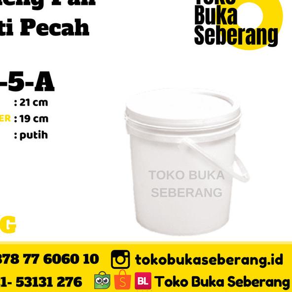 Pail 5kg / Ember Cat / Ember Plastik