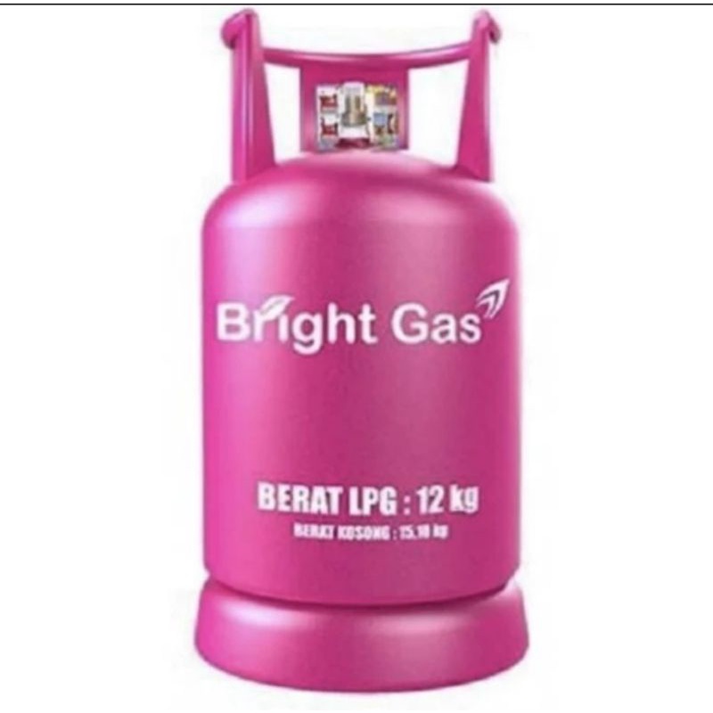 Jual Tabung Elpiji Lpg Pertamina 12kg Bright Gas Tanpa Isi 12 Kg Pink Shopee Indonesia 