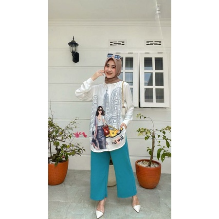 setcel sublime |setcel kemeja| setcel viral| busana muslim| ootd