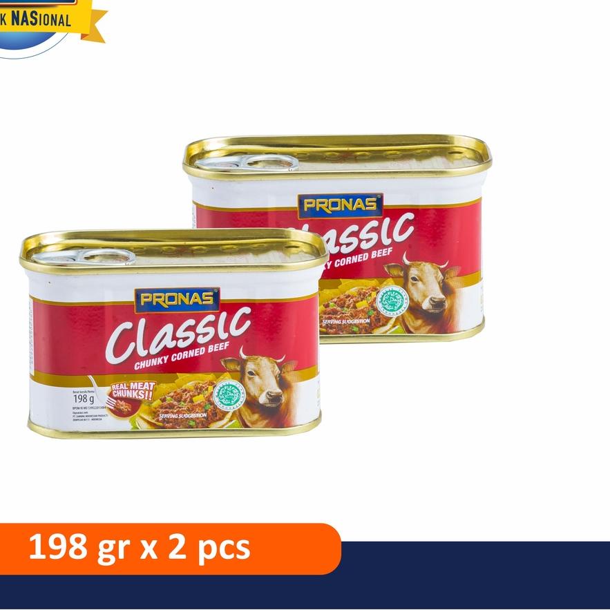 

Diskon✔️PRONAS Kornet Sapi dengan Daging Suwir 198 g (CHUNKY) Bundling 2 pcs|SQ7