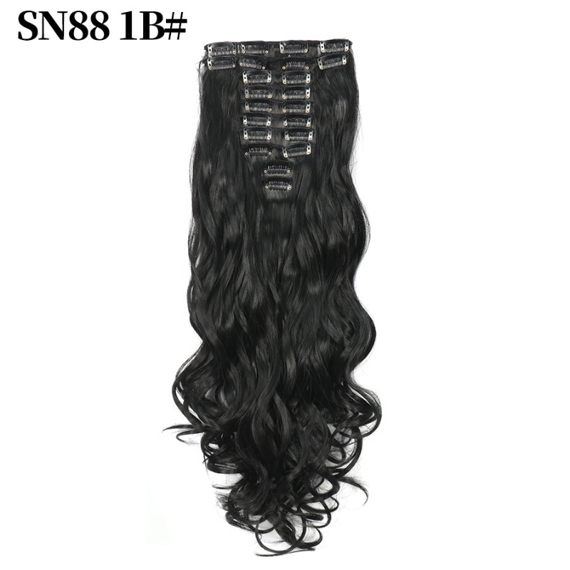 12 Pcs Wig Rambut Extension Model Keriting Besar