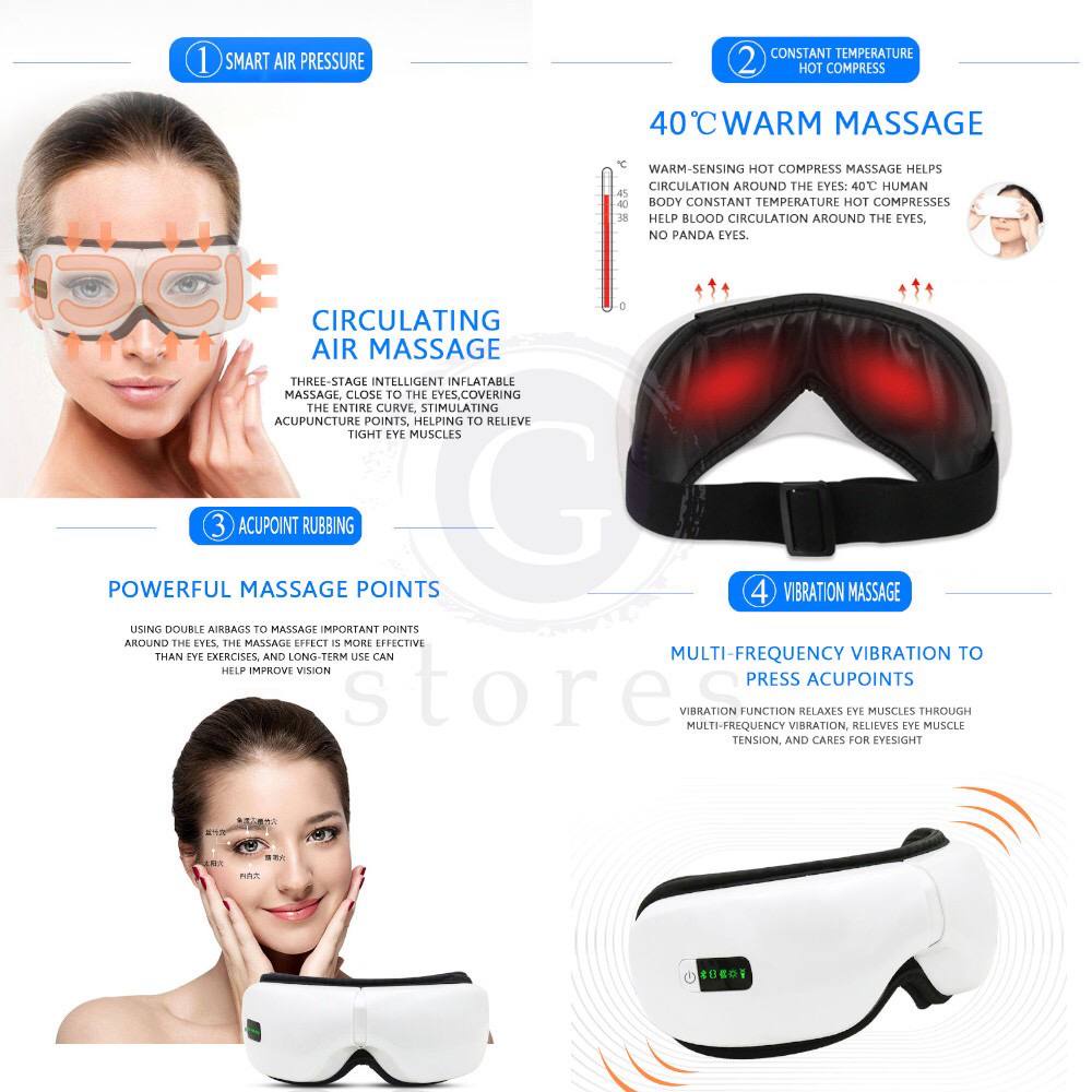 Eye Care Massager Bluetooth Alat Pijat Mata