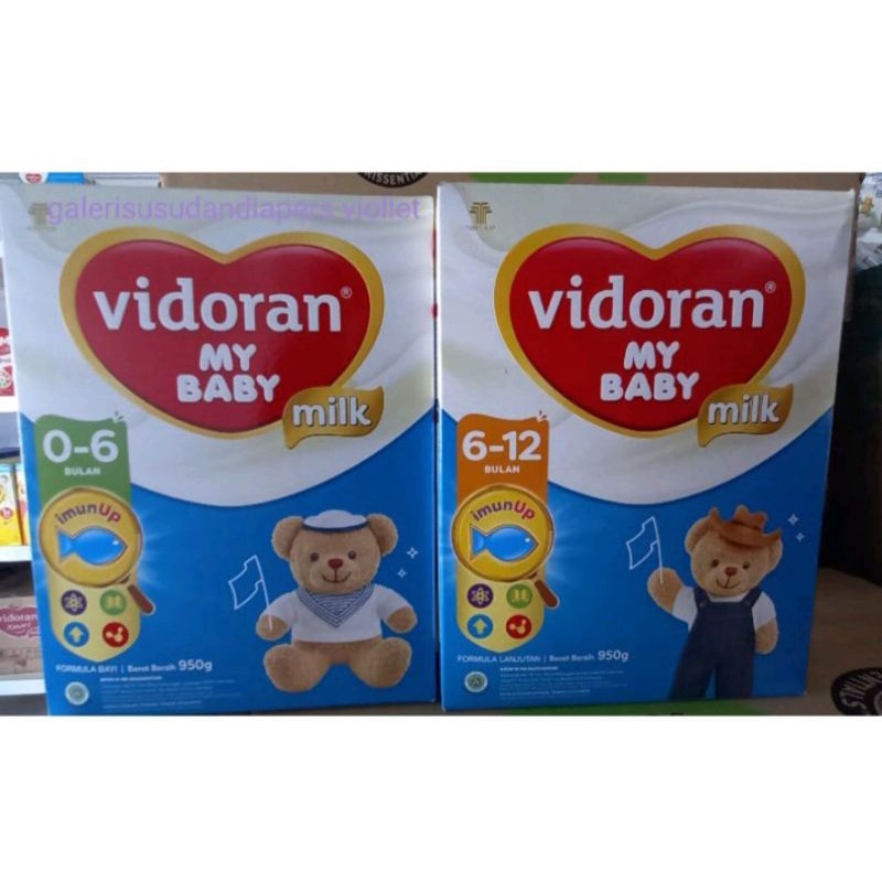 Vidoran My Baby 0-6 / 6-12 bulan 950gr