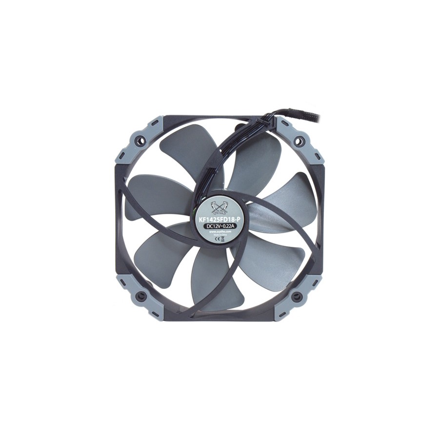 Fan Scythe Kaze Flex 140 PWM 1800 RPM | Round Frame | KazeFlex 140mm