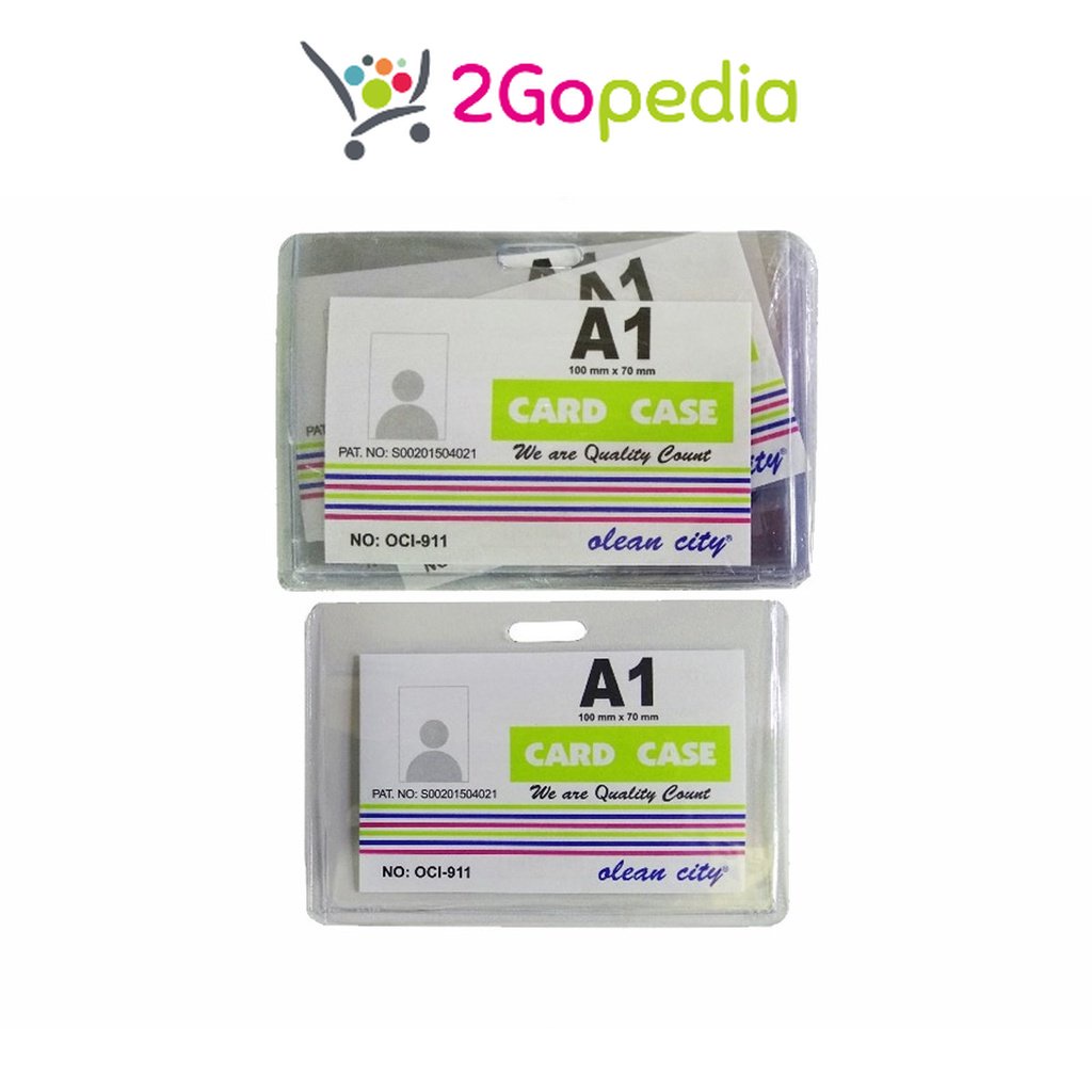 

Name Tag Id Card/ Card Case/ Card Holder/ 911-A1 Oleancity Grosir Murah Atk