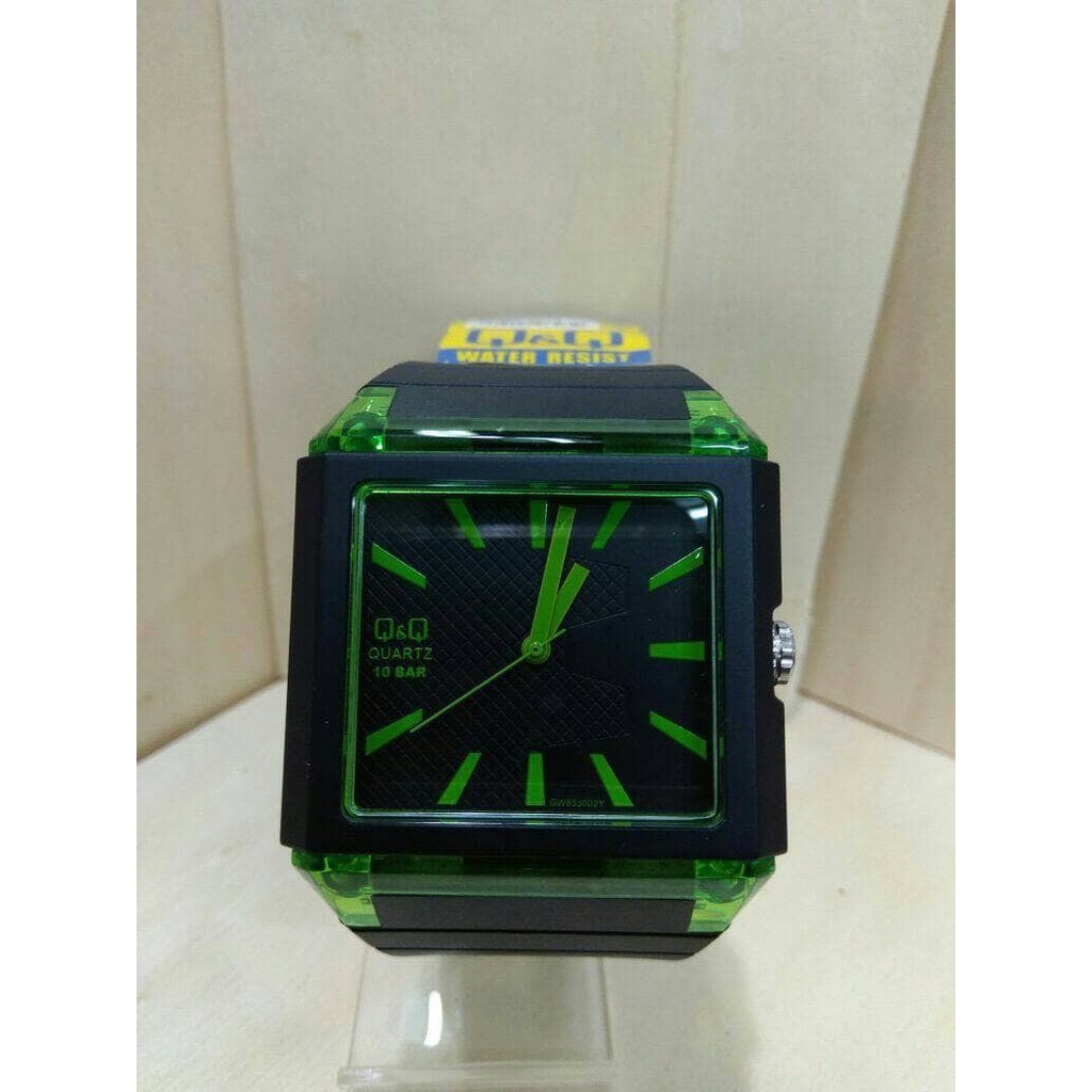 JAM TANGAN QQ Q&amp;Q QnQ SERIES GW83 GW 83 GW83J DI JAMIN 100% ORIGINAL - JAM TANGAN KOTAK PERSEGI