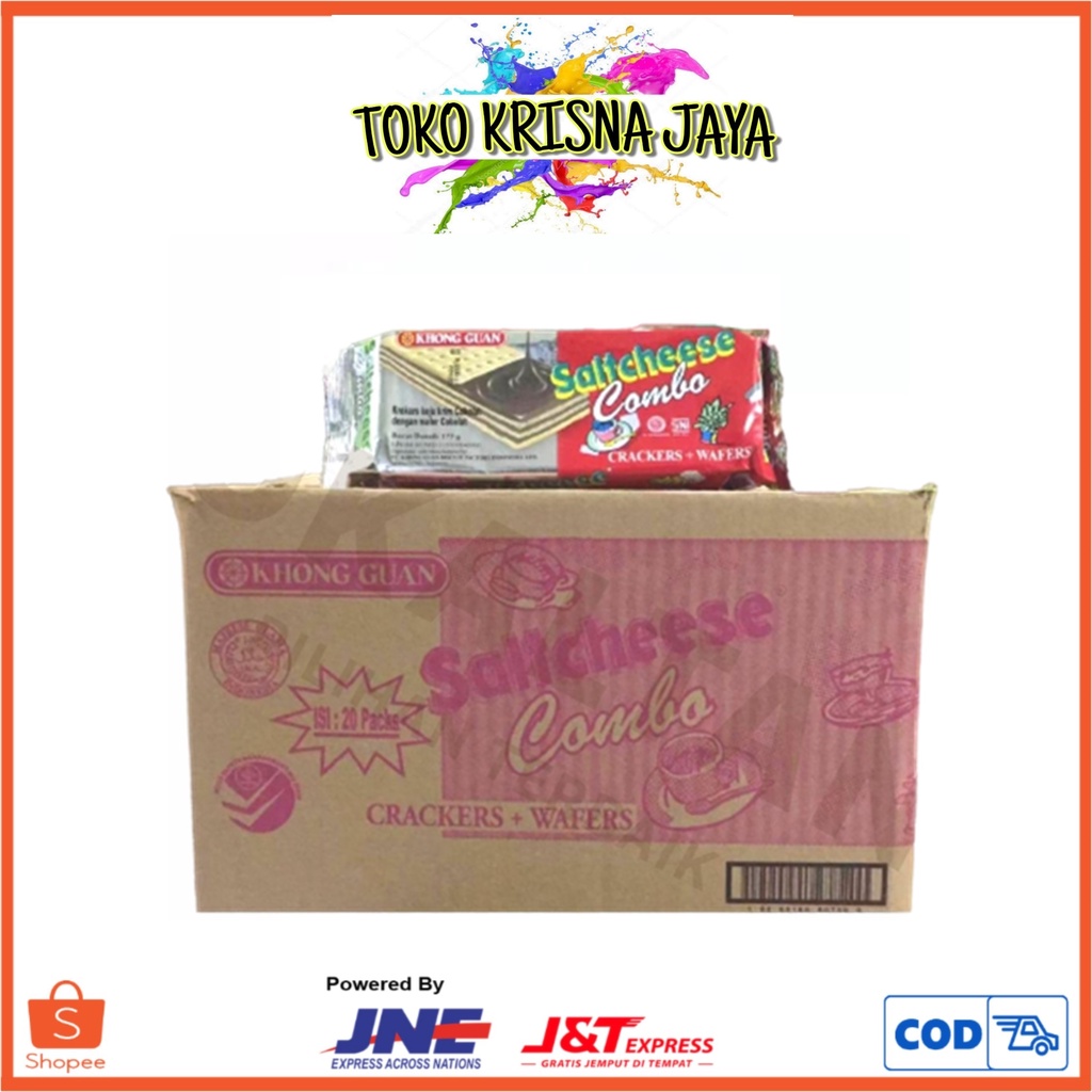 

1 DUS KHONG GUAN SALTCHEESE COMBO | COMBOCIZ NETTO 20 PACKS X 175 GR