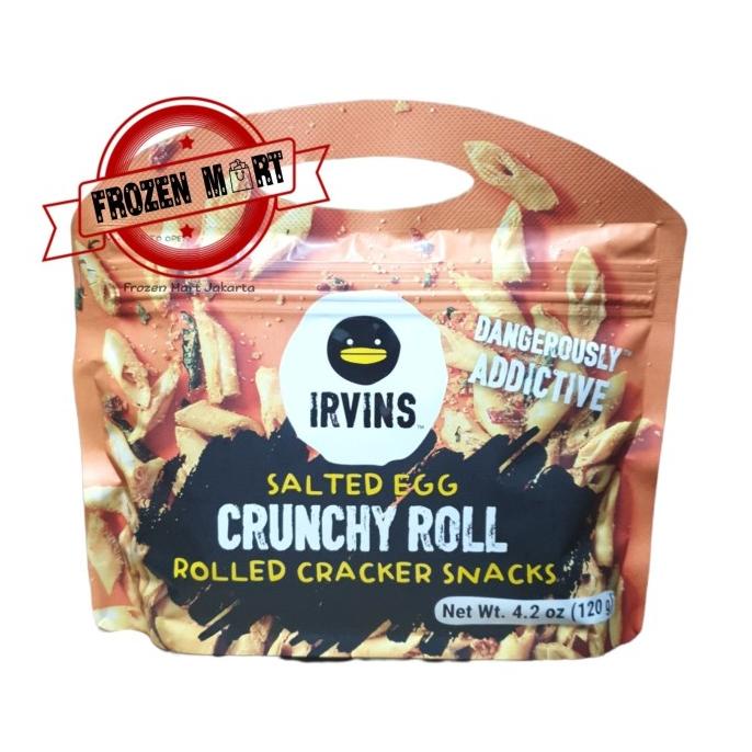 

Ready Stock! Irvins Salted Egg Crunchy Roll / Snack Singapore 120 Gr Terlaris