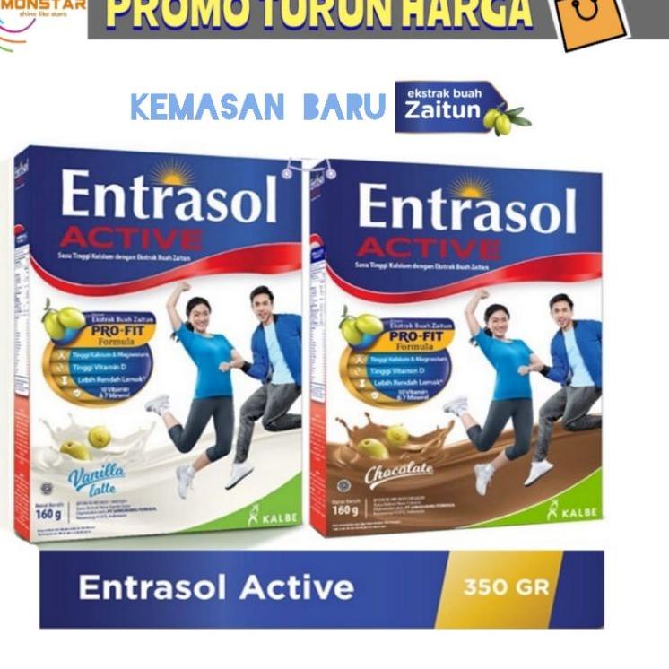 

Lariza--ENTRASOL ACTIVE VANILA COKLAT 160 GR