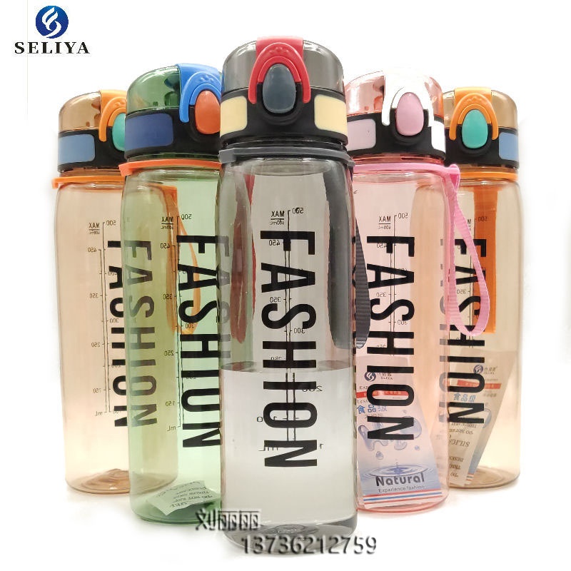 Botol Minum FASHION / Tempat Minum FASHION 600ML &amp; 400ML BPA FREE