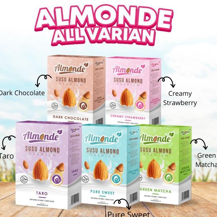 Stok Terbatas ALMONDE SUSU ALMOND IBU HAMIL / PROGRAM IBU HAMIL