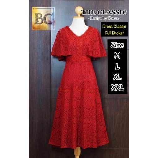 THE CLASSIC Dress Brokat Premium