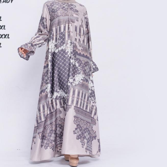 Myshawl Samira Premium Gamis Syar'i Pesta Jumbo Polos Ld 140 130