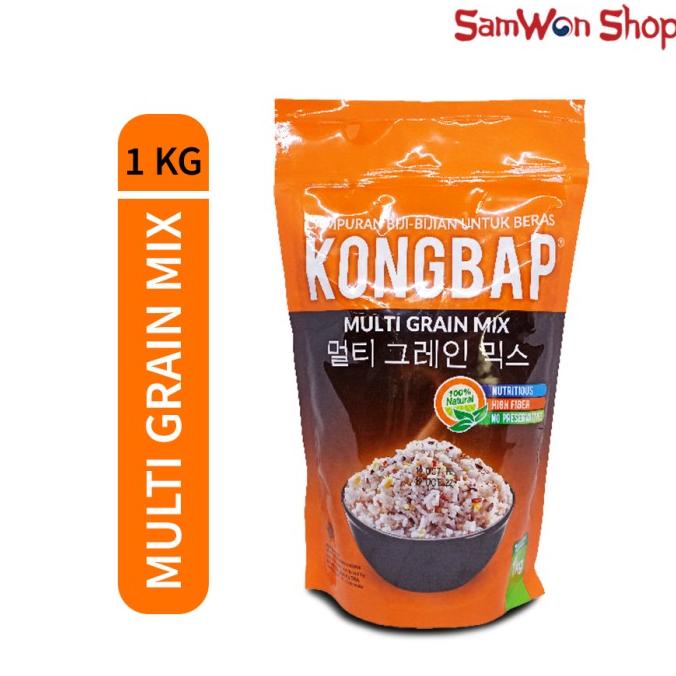 

KONGBAP MULTIGRAIN MIX ORIGINAL 1KG - CAMPURAN BIJI-BIJIAN UNTUK BERAS