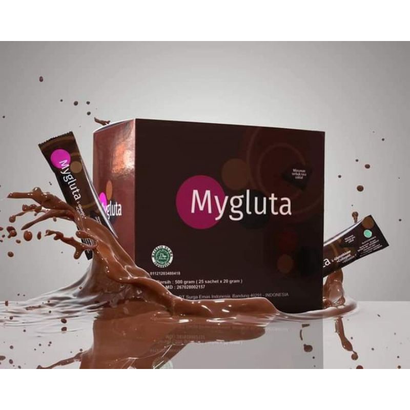 

Suplement Kecantikan Minuman Collagen Mygluta Cokelat Capuccino