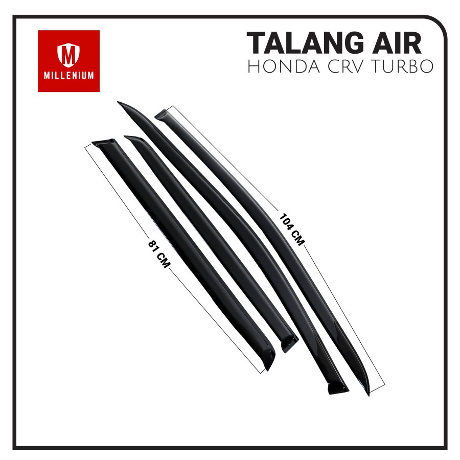 TALANG AIR PINTU MOBIL HONDA CRV TURBO 2017 - 2023 MODEL SLIM