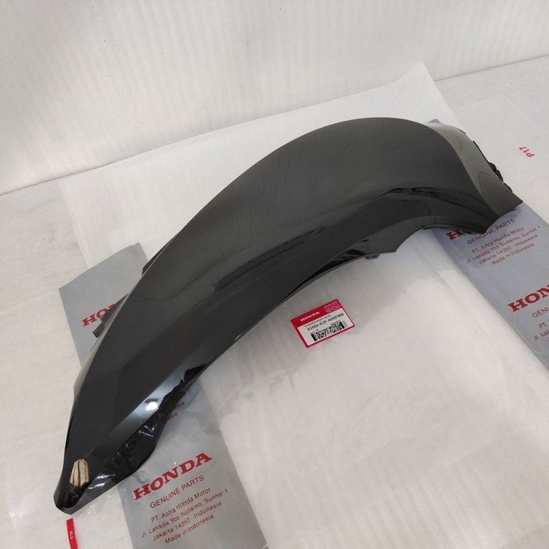 Cover tutup Body belakang KANAN HITAM Honda Scoopy 2020 - new Scoopy ORIGINAL