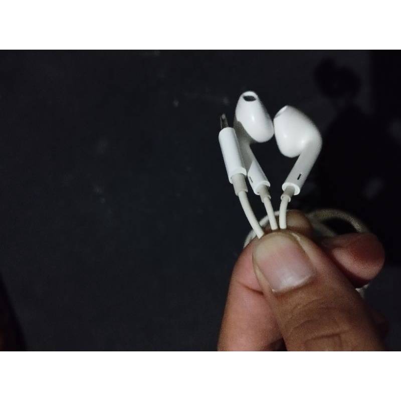 Headset/earphone bawaan iphone ori ibox