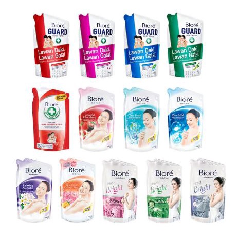 BIORE Body Foam | Sabun Cair / Body wash All Varian Refill 250ml / 450ml