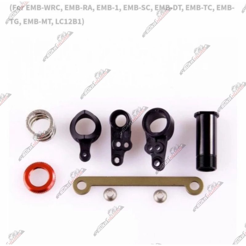 L6023 Steering Bellcrank Set LC Racing 1/12 LC12B1 1/14 EMB All Series RC Car