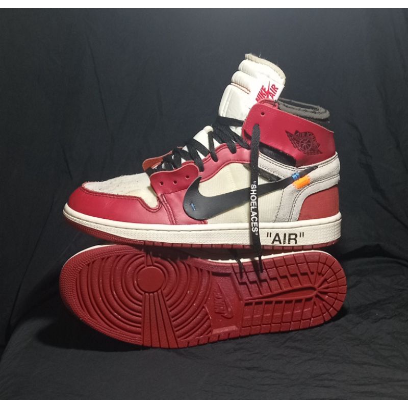 off white x aj 1 retro high Chicago 44