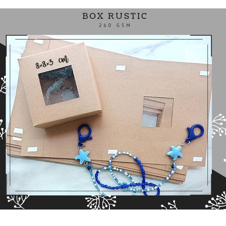 

♚ BOX RUSTIC || BOX VINTAGE || BOX SOUVENIR || BOX KEMASAN || BOX MIKA COKLAT ぎ